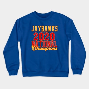 Kansas 2020 NCAA Champs Crewneck Sweatshirt